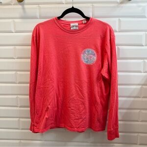 Ron Jon Surf Shop Florida Women’s Medium Pink Graphic Long Sheeve Shirt